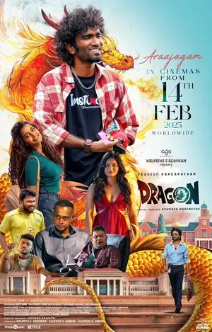 Dragon 2025 Hindi Dual Audio HD Poster Download - Filmyzilla